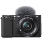 Sony ZV-E10 Mirrorless Camera with 16-50mm Lens (Black) - Image 3