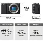 Sony ZV-E10 Mirrorless Camera with 16-50mm Lens (Black) - Image 10