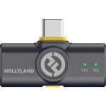 Hollyland LARK M2 DUO 2-Person Wireless Combo Microphone System (2.4 GHz, Shine Charcoal) - Image 23
