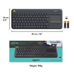 Logitech K400 Plus Wireless Touch Keyboard - Image 4