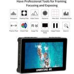 ANDYCINE A6 Pro 5.5" Touchscreen HDMI Monitor with power Kit - Image 5