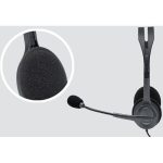 Logitech H111 On-Ear Stereo Headset - Image 6