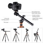 K&F Camera Tripod Lightweight, K234A7+BH-28L, EXTENSION ARM KIT - Image 8
