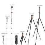 K&F Camera Tripod Lightweight K254A1+BH-28L 2IN1 - Image 4
