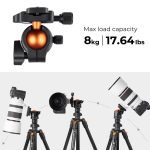 K&F Camera Tripod Lightweight, K234A0+BH-28L, KF09.101 - Image 6