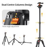 K&F Camera Tripod Lightweight, K234A0+BH-28L, KF09.101 - Image 9
