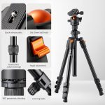 K&F Camera Tripod Lightweight K254A3+BH-28L