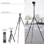 K&F Camera Tripod Lightweight, K234A0+BH-28L, KF09.101 - Image 10