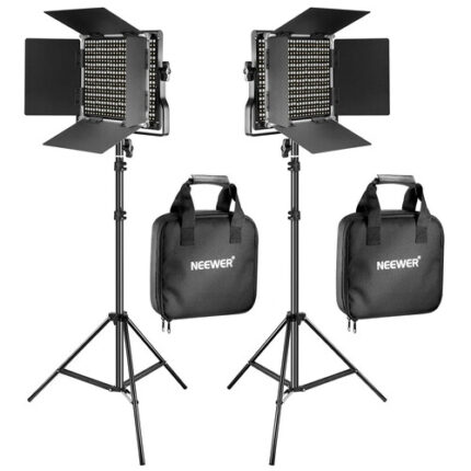 Neewer Led660 Bi-Color Light Kit with Stands