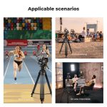 K&F Aluminum Transverse with Fluid Head, Camera Tripod VA18+ VH081 - Image 9