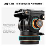 K&F Fluid Head Camera Tripod VA3+BV60 - Image 10