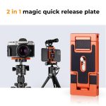 K&F Aluminum Tripod for DSLR K254A1+BH-28L QU - Image 3