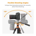 K&F O234A7+FH-03 Camera Tripod - Image 4
