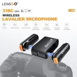 Lensgo 318C mini wireless lavalier microphone - Image 2