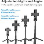 Ulanzi JJ02 Smartphone Tripod with Remote (WHITE) - Image 7