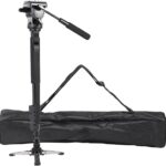 Yunteng VCT-588 Telescoping Monopod with Detachable Tripod Stand Base