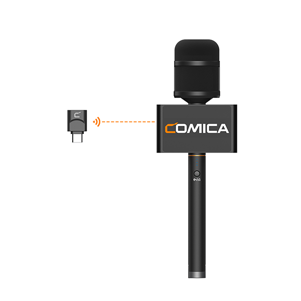 COMICA Revo S Wireless Reporter Microphone for Smartphone COMICA Revo S Wireless Reporter Microphone for Smartphone