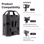 Sutefoto 48V-PCS Dual Battery Power Station V Mount Battery Charger - Image 5