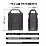 Sutefoto 48V-PCS Dual Battery Power Station V Mount Battery Charger - Image 7