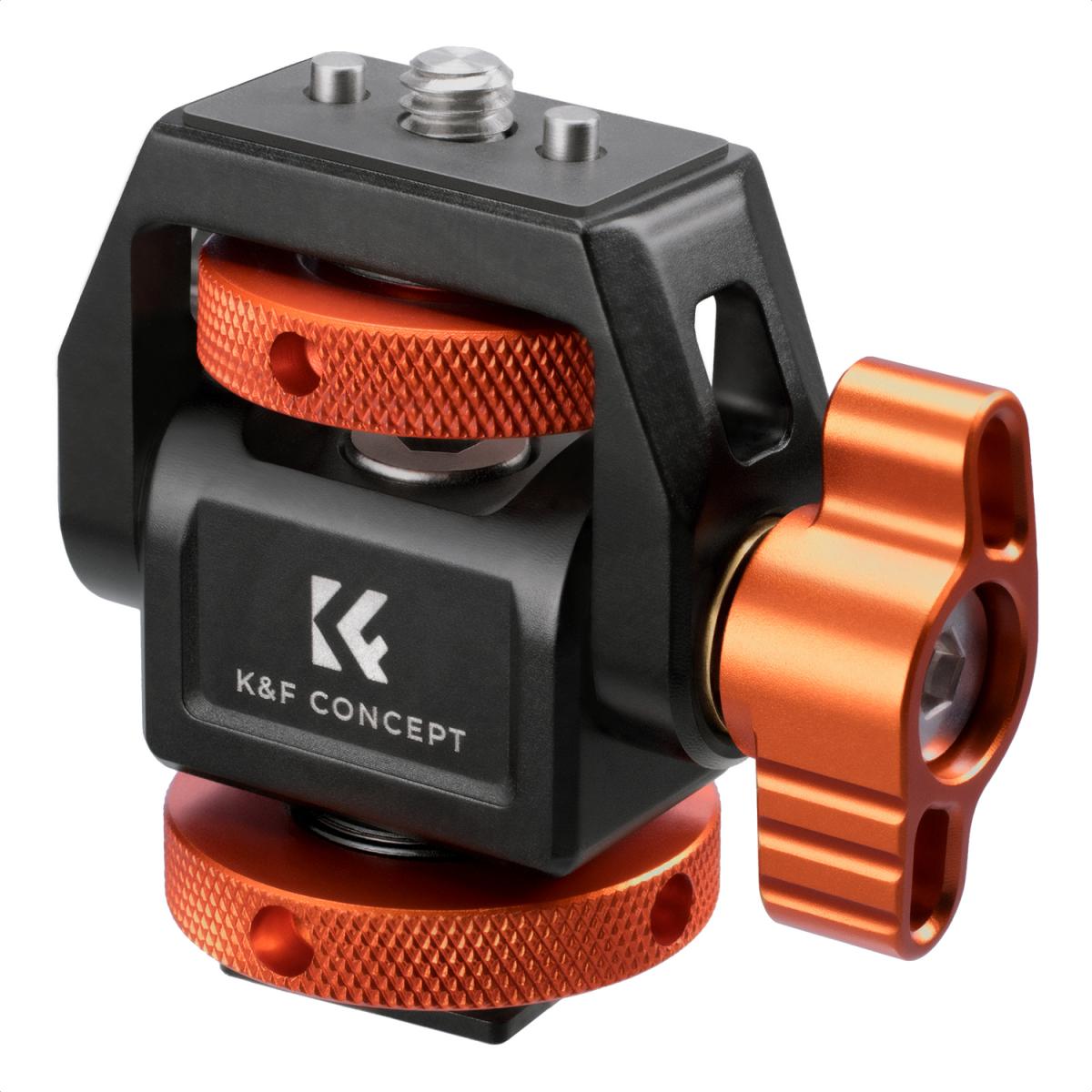 K&F Swivel Field Monitor Mount and Cold Shoe K&F Swivel Field Monitor Mount and Cold Shoe