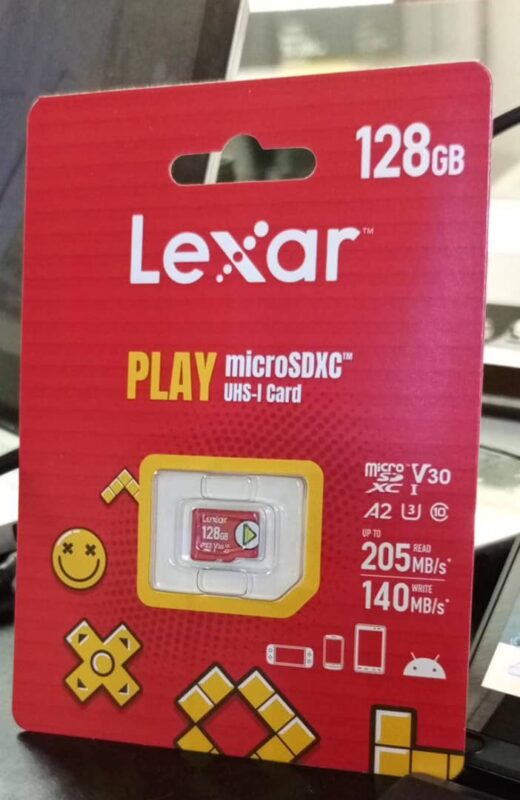 Lexar 128GB PLAY UHS-I microSDXC Memory Card