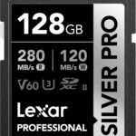 Lexar 128GB Professional SILVER PRO UHS-II SDXC Memory Card