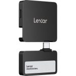 Lexar SL400 2TB Professional Go USB 3.2 Gen 2 Portable SSD with Hub