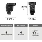 Sony ECM-M1 Compact Camera Mount Digital Shotgun Microphone - Image 11