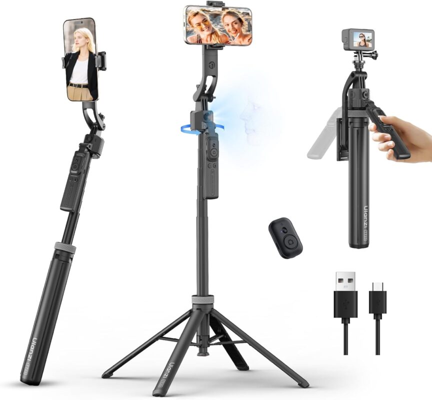 Ulanzi TT23 Auto Tracking Selfie Stick Tracking Tripod