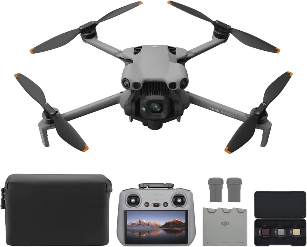 DJI Mini 5 Pro Fly More Combo Drone with DJI RC 2