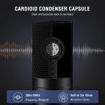 FIFINE XLR Condenser Microphone K669C Black - Image 2