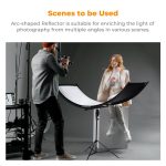 K&F CONCEPT U Shape 4 in 1 Curved Reflector 180x60cm U65120 - Image 7