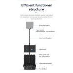 Desview TP300 Presidential HDMI/SDI Teleprompter with High-Bright Monitor 19" - Image 6