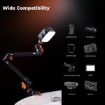 K&F 22 Inches Magic Arm with Super Clamp - Image 2