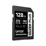 Lexar 128GB Professional SILVER PLUS 255MB/sUHS-I SDXC Memory Card - Image 3