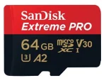 SanDisk Extreme Pro MicroSDXC UHS-I 64GB + Adapter - Image 3