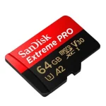 SanDisk Extreme Pro MicroSDXC UHS-I 64GB + Adapter - Image 2