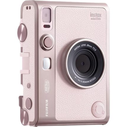 FUJIFILM instax mini EVO Hybrid Instant Camera Gentle Rose Pink