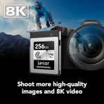 Lexar 256GB CFexpress Type B 1750MBs SILVER CARD - Image 4
