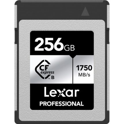 Lexar 256GB CFexpress Type B 1750MBs SILVER CARD