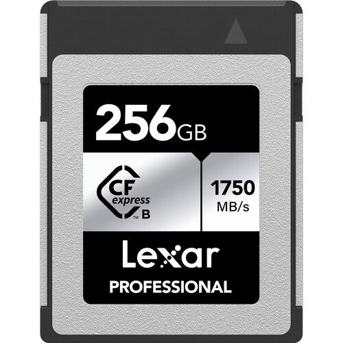 Lexar 256GB CFexpress Type A Silver Card 17501650 MBs