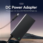 Ulanzi HT005 DC Power Adapter for 40W Pro/RGB Lights - Image 2
