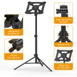 VIJIM LT01 Multifunction Music, Tablet & Projector Stand - Image 13