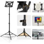 VIJIM LT01 Multifunction Music, Tablet & Projector Stand - Image 14