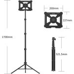 VIJIM LT01 Multifunction Music, Tablet & Projector Stand - Image 15