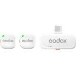 Godox C01 2-Person Wireless Microphone System with USB-C Connector for Mobile Devices - Image 2