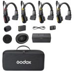 Godox SkyTalk Air 4S 4 Person Full-Duplex Wireless Intercom Headset System