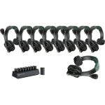 Hollyland Solidcom SE Pro 9S 9 Person Full-Duplex Single-Ear Headset Intercom System
