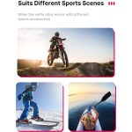 Ulanzi MT-58 Extendable Selfie Stick for Action Cameras (4') - Image 5